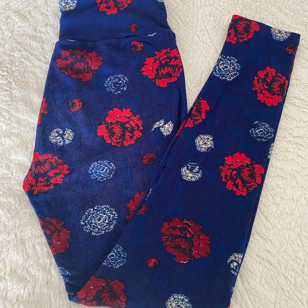 Lularoe OS leggings EUC